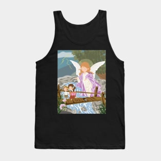 Guardian Angel with children Tank Top